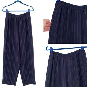 Vintage Austin Reed High Waisted Silk Trousers